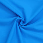 Feine Stoffoberfläche in Blau, leicht gekräuselt, für Sport-Bikini-Set