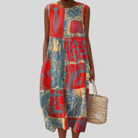 Fliessendes und bequemes Kleid