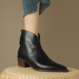 Camila - Elegante Stiefeletten mit niedrigem Absatz