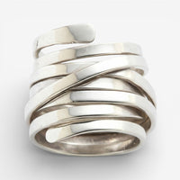 Bliss - Vintage-Ring aus massivem Silber
