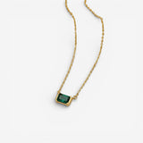 Moni Green Emerald Necklace
