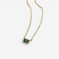 Moni Green Emerald Necklace