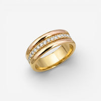 Sarah - Vintage-Ring mit Zirkonia-Verzierung
