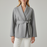 "Blaire | Gürteltuchjacke" can be rewritten as "Blaire | Belted Fabric Jacket".