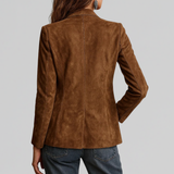 Brenda | Weicher Wildleder-Blazer