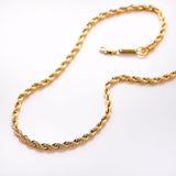 Hélène – Golden Necklace with Spot Accents