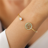 Sarah – Verstellbares Lebensbaum-Armband