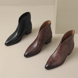 Camila - Elegante Stiefeletten mit niedrigem Absatz