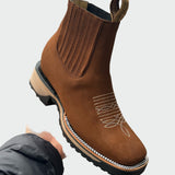 Lederne Cowboy-Stiefel