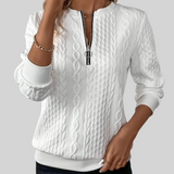 LUCIA I Zip-Up Pullover