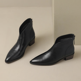 Camila - Elegante Stiefeletten mit niedrigem Absatz