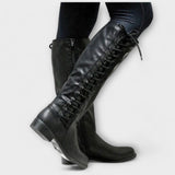 Lúcia - Elegante Schnür-Stiefeletten