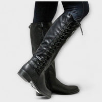 Lúcia - Elegante Schnür-Stiefeletten