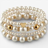 Elegantes Perlenarmband-Set für einen individuellen Look