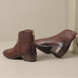 Camila - Elegante Stiefeletten mit niedrigem Absatz