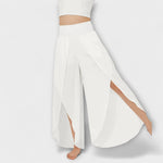 AirFlow Damenhose in Hell: weites, drapiertes Bein