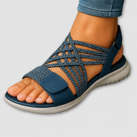 Sanrita | Leichte orthopädische Sandale mit elastischen Riemen