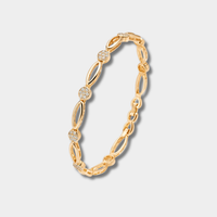 Claire – Elegantes Goldarmband mit Zirkonia