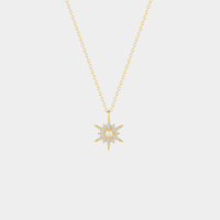 Amélie – Elegantes Silberhalsband mit rundem Anhänger