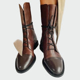 Orthopädische Stiefel aus Leder