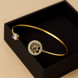 Sarah – Verstellbares Lebensbaum-Armband