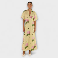 Kayla - Langes Fliessendes Kleid