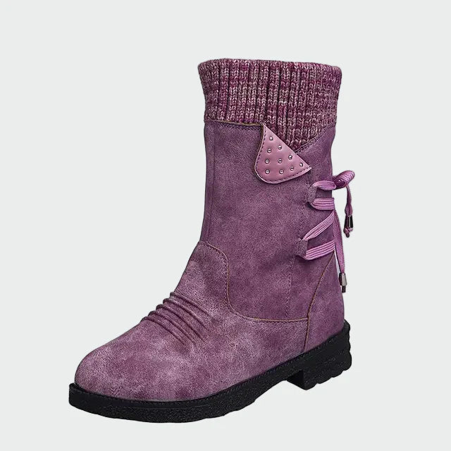Schicke Wildleder-Ankle Boots