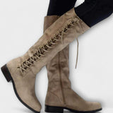 Lúcia - Elegante Schnür-Stiefeletten
