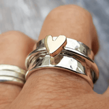 Melly - Amor Silver Ring