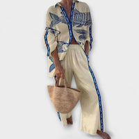 Yazette – Lässiger Look mit Fisch-Print