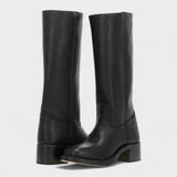 Klassische Reitstiefel mit langem Schaft