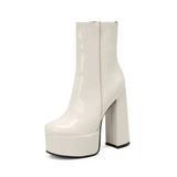Carina - Stiefel mit extrahohem Plateau für Stil und Selbstbewusstsein