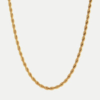 Hélène – Golden Necklace with Spot Accents
