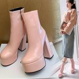 Carina - Stiefel mit extrahohem Plateau für Stil und Selbstbewusstsein