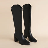 Hilda - Elegante Winterstiefel mit Blockabsatz