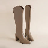 Hilda - Elegante Winterstiefel mit Blockabsatz