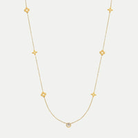 Karine – Goldkette mit bunten Akzenten