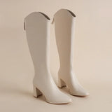 Hilda - Elegante Winterstiefel mit Blockabsatz