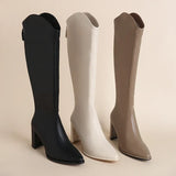 Hilda - Elegante Winterstiefel mit Blockabsatz