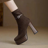 Janete - Elegante Plateau-Stiefel für ultimativen Komfort und Stil bei jedem Schritt