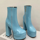 Carina - Stiefel mit extrahohem Plateau für Stil und Selbstbewusstsein
