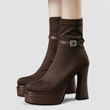 Janete - Elegante Plateau-Stiefel für ultimativen Komfort und Stil bei jedem Schritt