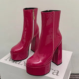 Carina - Stiefel mit extrahohem Plateau für Stil und Selbstbewusstsein