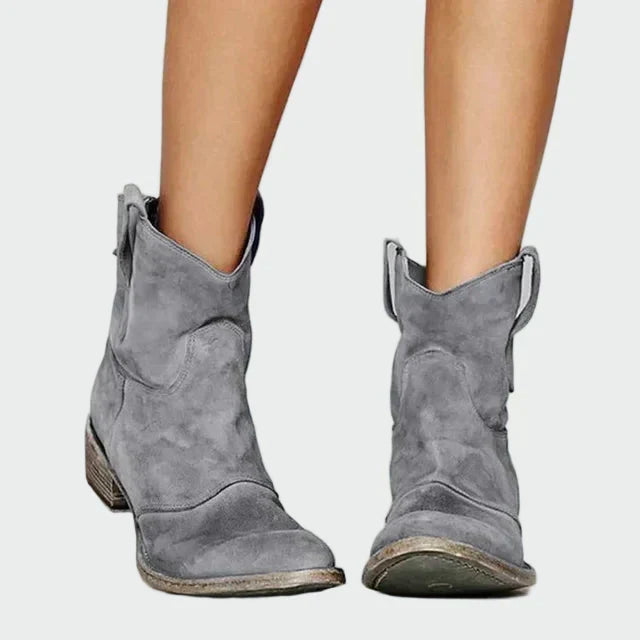 Vintage Ankle Cowboy Boots
