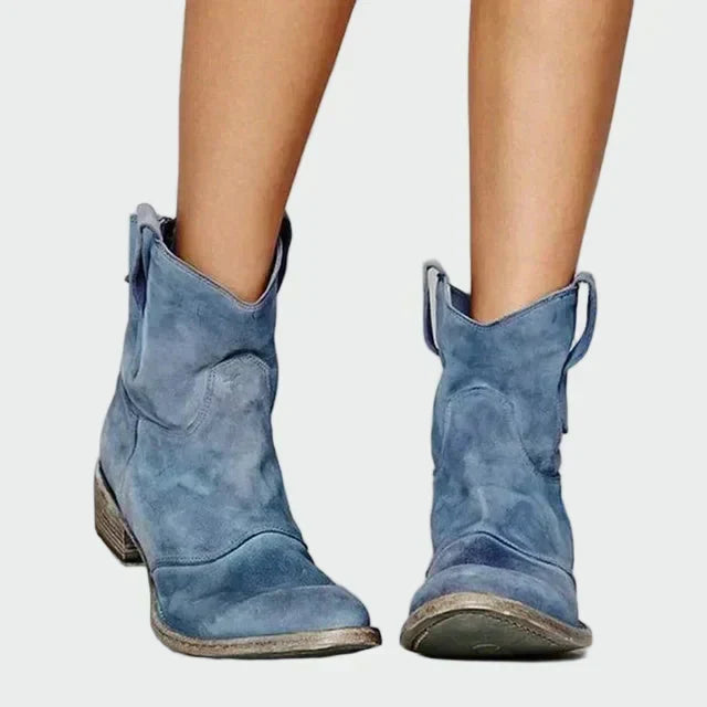 Vintage Ankle Cowboy Boots
