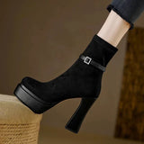 Janete - Elegante Plateau-Stiefel für ultimativen Komfort und Stil bei jedem Schritt