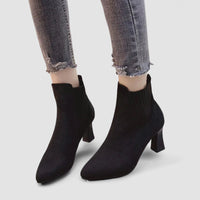 Rita - Wildleder-Stiefel mit Plateau