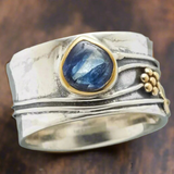Bree - Boho-Stil Edelstein-Meditationsring