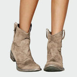 Vintage Ankle Cowboy Boots