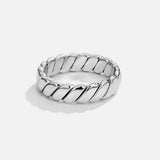 Rotating Infinity Silver Ring Calira